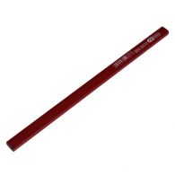 Boîte de 12 crayons de charpentier rouge 250mm