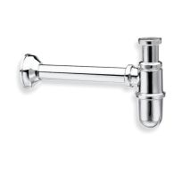 Siphon lavabo laiton rétro droit 27 cm - 1