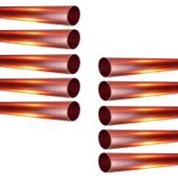 Lot de 10 Tubes cuivre écroui Ø18 - barre de 4m