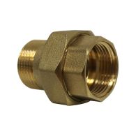 Raccord laiton union droit 126 Mâle Femelle 1