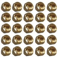 Lot de 25 Mamelons Laiton Femelle/Mâle Réduit 1/2