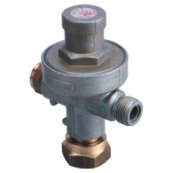 Détendeur entrée verticale Citerne Propane - débit 40kg/h 3 bar - NF