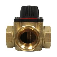 Vanne mélangeuse laiton 3 voies - femelle 1