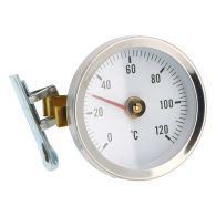 Thermomètre applique à bracelet 0 à 120°C - Ø63 - Thermador
