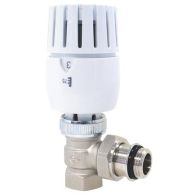 Tête thermostatique VT 0,56 + Corps thermostatique équerre Femelle 3/8