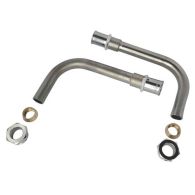 Kit canne de raccordement arrière radiateur PER à sertir Ø12 - Somatherm