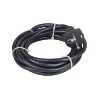 Cordon 3x1.5 mm² - 3 m - noir - Eur'Ohm