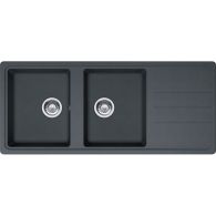 Évier Opale 621 Tectonite - graphite - 970 x 500 x 190 mm - sous-meuble 80 cm - vidage manuel - Franke