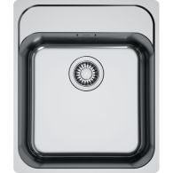 Cuve Smart SRX 210-40 en inox - 430 x 510 x 171 mm - sous-meuble 45 cm - vidage manuel - Franke
