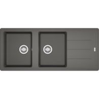 Évier Basis Fragranit BFG 621 - stone - manuel - 1160 x 500 x 200 mm (sous-meuble 80 cm) - Franke