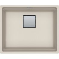 Cuve Kubus 2.0 Fragranit KNG 110-52 - Café crème - Bonde Manuelle - 560 x 460 x 200 mm (Sous-meuble 80 x 60cm) - Franke