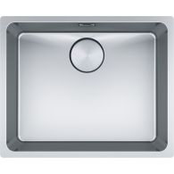 Cuve Mythos Inox MYX 110-50 - 540 x 440 x 200 mm - sous-meuble 60 cm - vidage manuel - Franke