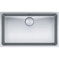 Cuve Mythos Inox MYX 110-70 - 740 x 440 x 200 mm - sous-meuble 80 cm - vidage manuel - Franke