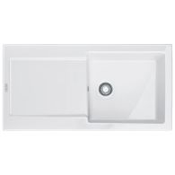 Évier Maris MRK 611-100 Céramique - Blanc uni - 1000 x 510 mm - Franke