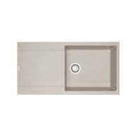 Évier MARIS FRAGANIT MRG 611-XL Café crème (Sous-meuble 60 cm) 970 x 500 mm - réversible - Franke