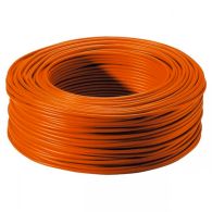 Fil électrique HO7VU 1.5 mm² orange vendu au mètre - Arcanaute