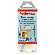 Kit de fixation lavabo et lave-mains en matériaux creux - Fischer