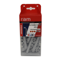 50 chevilles FUSÉE nylon tous matériaux Ø8 x 65 mm - Ram