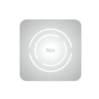 Grille de vidage Twist en acier inoxydable pour receveur de douche Terran-N