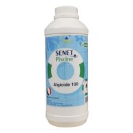 Algicide 100 - Anti-algue curatif et préventif - Bidon de 1L - Senet Piscine