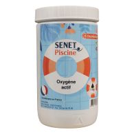 Oxygène actif poudre - Boîte de 1Kg - SENET Piscine