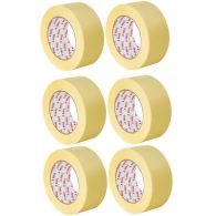 Lot de 6 rubans de masquage 50 m x 50 mm - Arcanaute