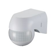Détecteur de mouvement infrarouge blanc IP44 - WOLTZ - IICSEN