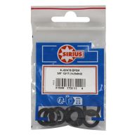 8 Joints ACS enCaoutchouc EPDM pour eau-chaude et froide sanitaire 3/8'' (12/17) - Watts