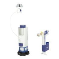 Ensemble Mécanisme de chasse 3V102 à câble double débit + Flotteur 1700
