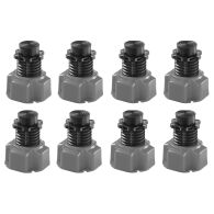 Lot de 8 pieds Niv'eau réglable pour receveur de douche - Wirquin