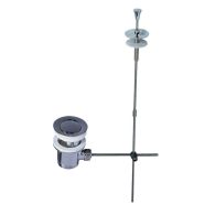 Bonde Lavabo Ø63 à tirette en laiton - Wirquin Pro