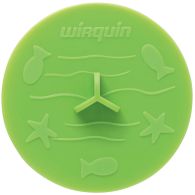 Bouchon universel FRISBY, pour baignoire, lavabo et évier Ø105 - Vert anis - Wirquin Pro