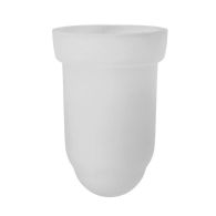 Réceptacle verre pour accessoires OLFA. Compatible avec la balayette en ABS blanc ou couleur 