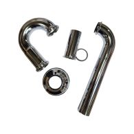 Siphon lavabo laiton en S de 32 cm - 1