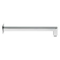 Bras de douche encastré carré 35 cm - mâle 1/2