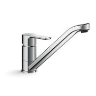 Robinet mitigeur cuisine PRIME Chromé, hauteur sous bec 138 mm - Cristina Ondyna