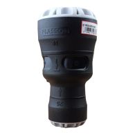 Manchon réduit encliquetable Ø40x25 tube PE - Série 1 - Plasson