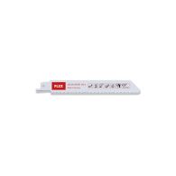 5 x Lame de scie sabre pour métaux et tôle L150 mm - dents 6 pouce - Flex