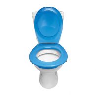 Lunette + Abattant WC Clipsable Bleu Azur - Fabrication Française - Papado