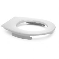 Lunette WC clipsable Classique PAPADO Blanc Minéral - Fabrication Française