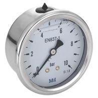 Manomètre Axial Glycérine Mâle 1/2