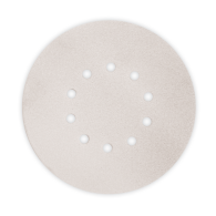 Paquet d'assortiment 12 abrasifs argent perforés MOUSSFLEX Ø225mm - pour Giraffe - Flex