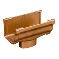 Naissance centrale BI-SYSTEM PVC BEST carrée - effet cuivre - First Plast