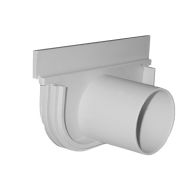 Naissance fond droite ou gauche en PP avec sortie Ø50 mm - Série 130XL - First Plast