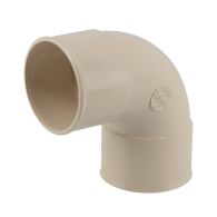 Coude femelle-femelle 87°30 - Sable - pour tube Nicoll Ø50