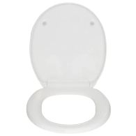 Abattant complet à frein de chute de remplacement pour Sanicompact 43 - SFA