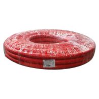 50m Tube PER Prégainé Isolé Ø16 Rouge - 9 mm isolant - Barbi Blansol