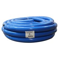 25m tube PER prégainé isolé bleu Ø25 - TRA