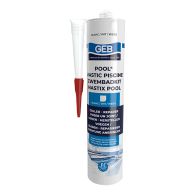 Mastic piscine POOL qualité professionnelle BLANC 290 ml - GEB