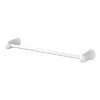 Porte-serviettes extra-fin pour radiateur sèche-serviettes droit - 375mm - Blanc
